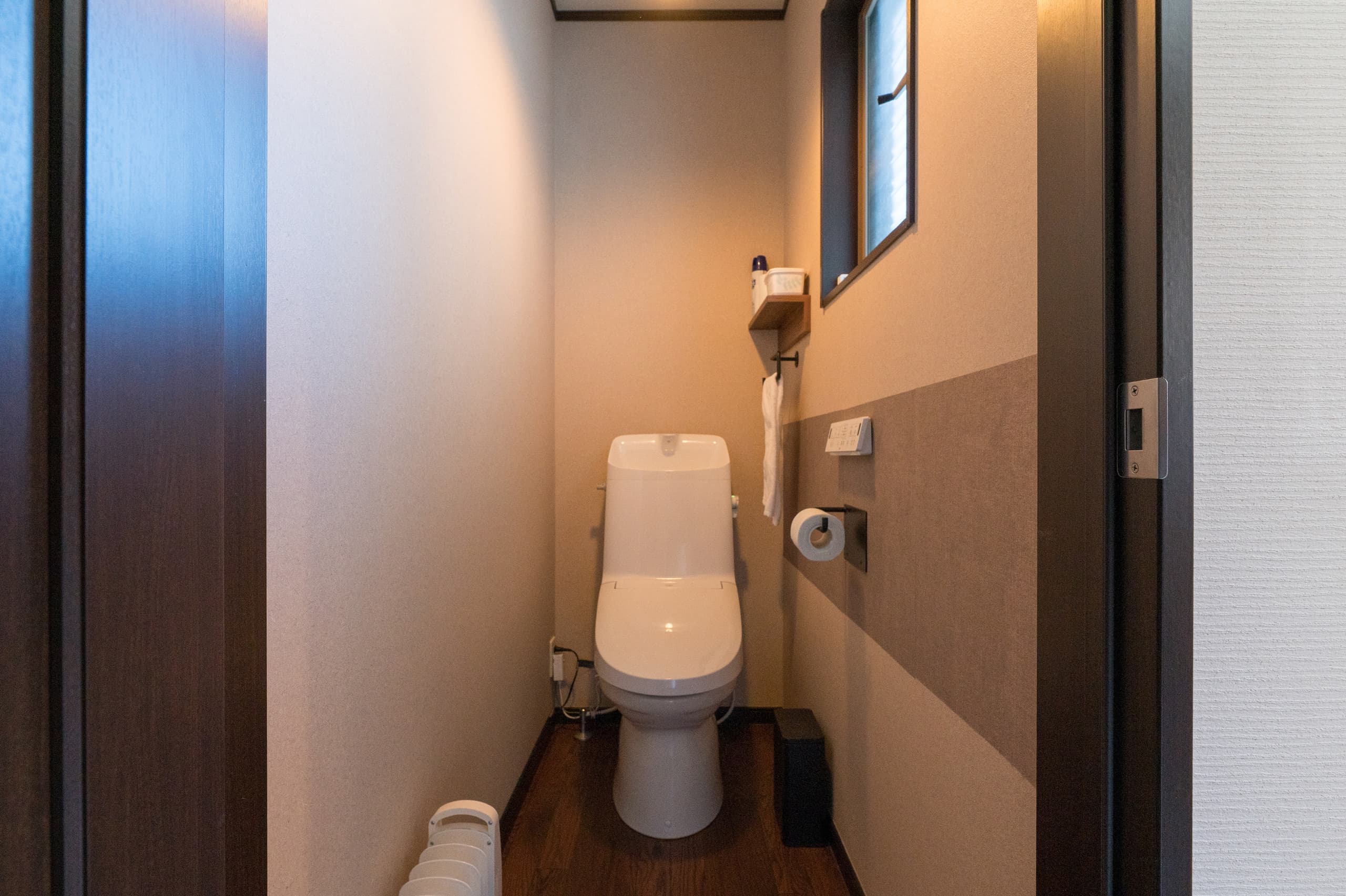 安曇野穂高の一棟貸し温泉宿 トイレ