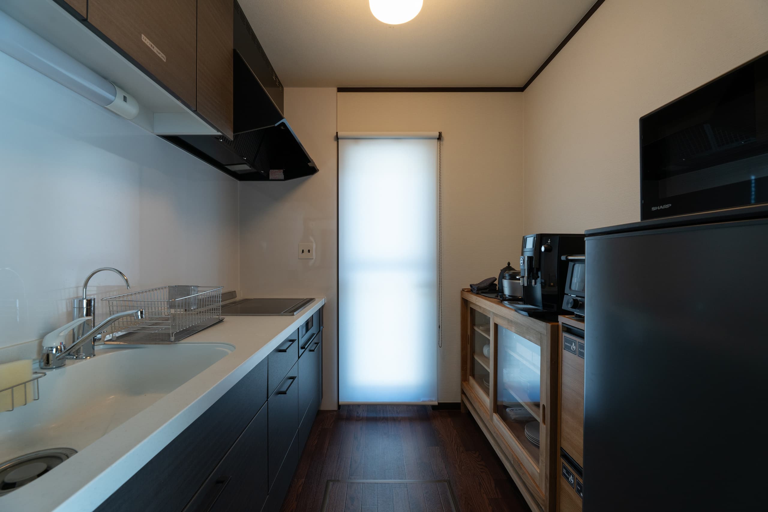 安曇野穂高の一棟貸し温泉宿 キッチン