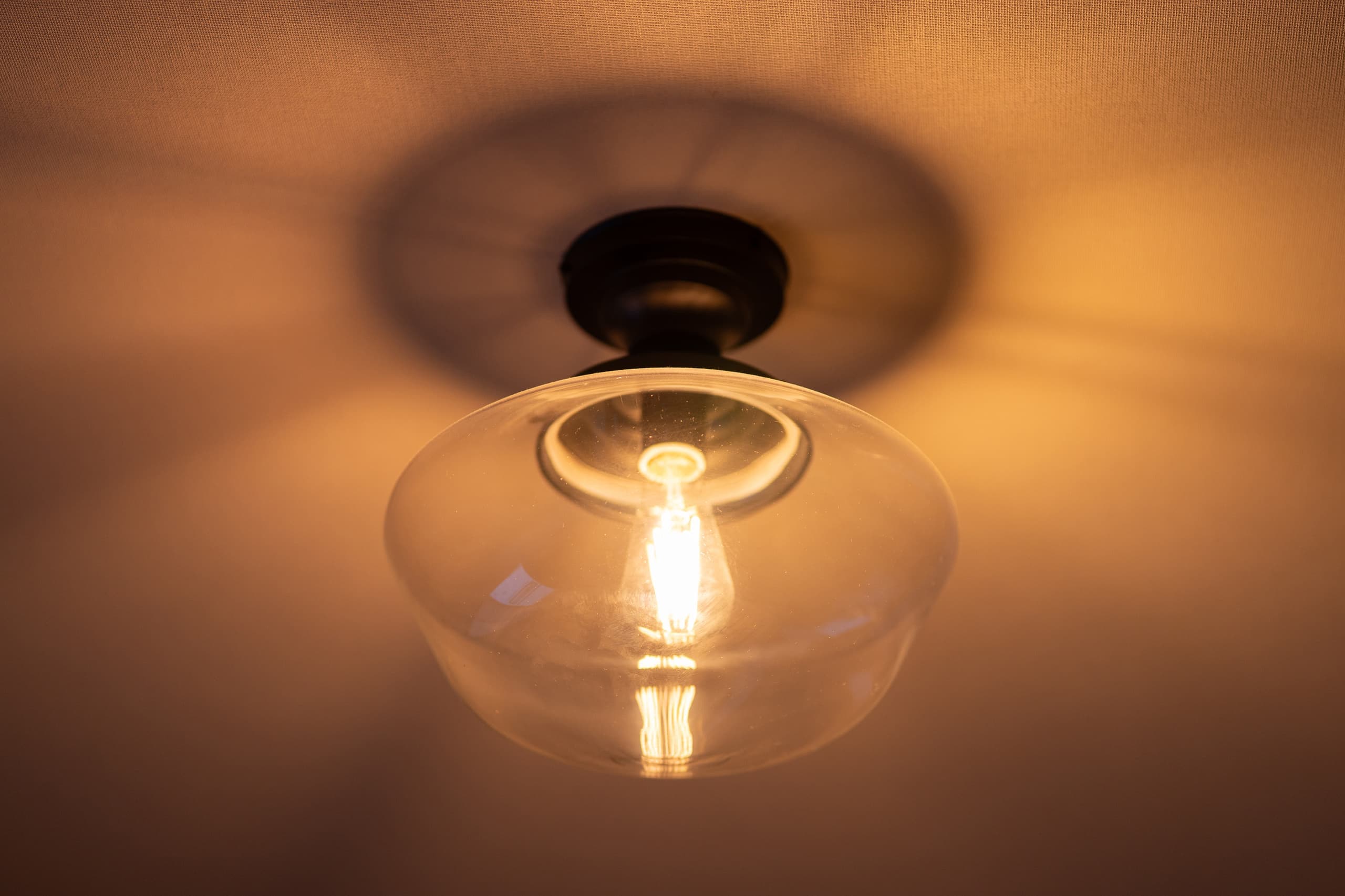 安曇野穂高の一棟貸し温泉宿 照明